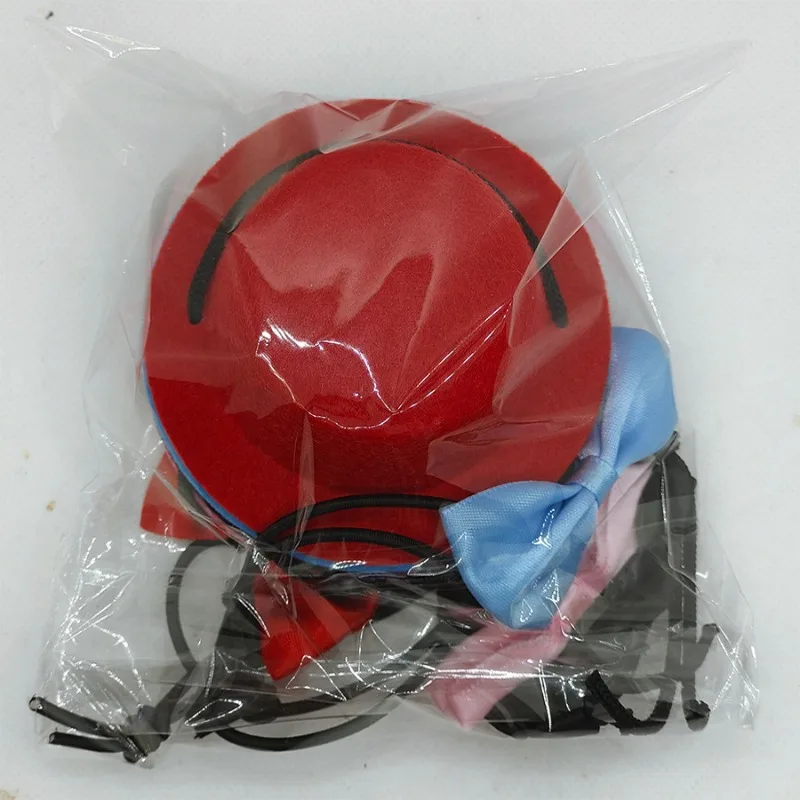 Conjunto de sombrero de fiesta para mascotas, conejillo de indias, hámster, Chinchilla, erizo, traje de transformación para Festival, disfraz pequeño
