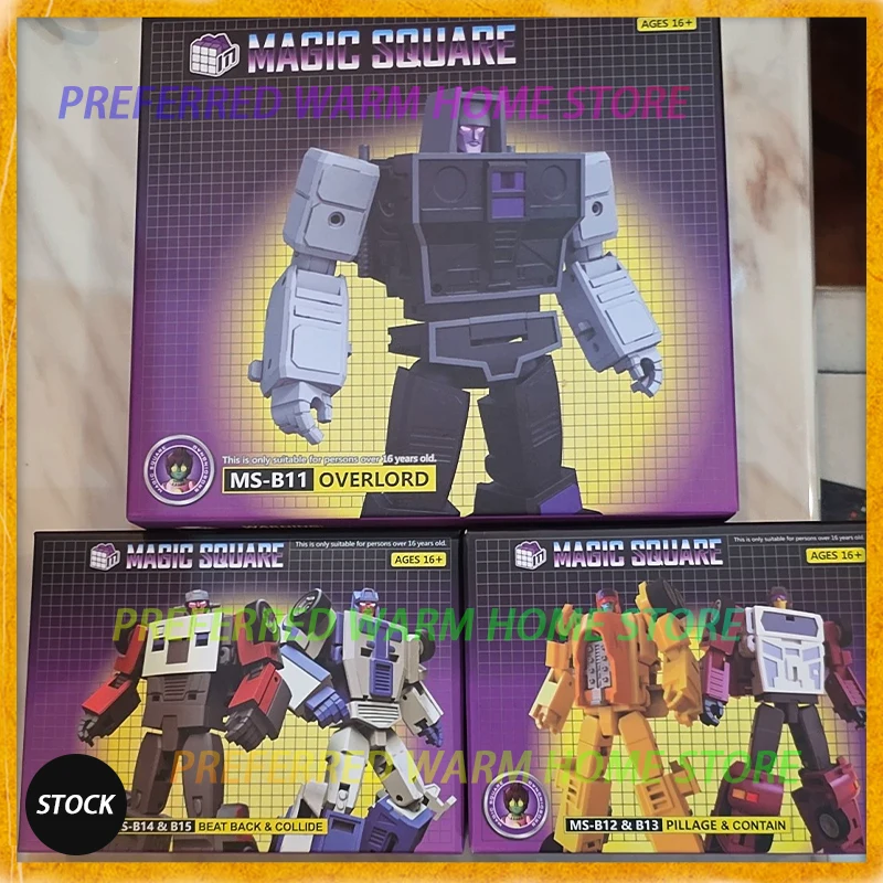 In Stock Ms-Toys MS-B11-15 Menasor Motormaster Breakdown Deadend Drag Strip Wildrider Deformed Model Toys Magic Square