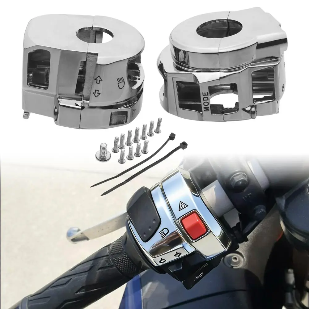 

1 пара корпусов переключателей управления на руле для Suzuki GSX 1300R Hayabusa 2008-2012, GSX-R 1000 2007-2008, GSXR 600/750 2008-2011