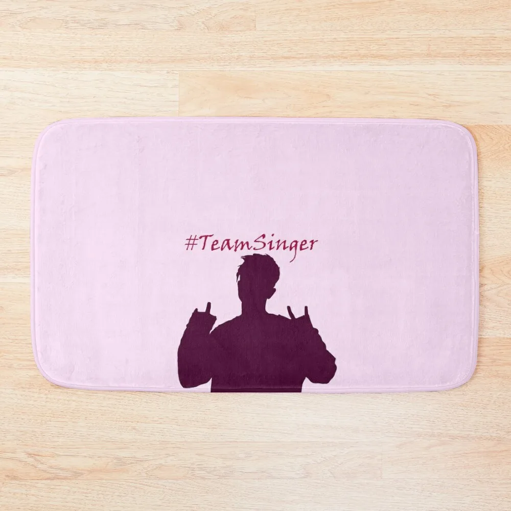 Mike Singer - #TeamSinger Bath Mat Bathroom Foot Bathroom Utensils Showers Mat