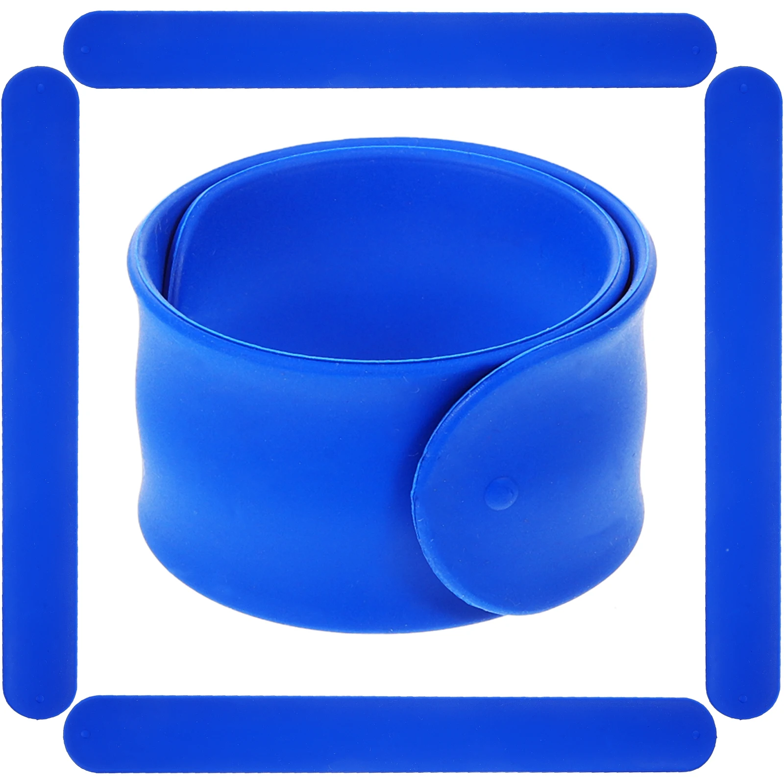 5-teiliges Silikonarmband für Kinder, Slap-Armbänder, Party-Armbänder für Erwachsene, für Event, Geburtstag, Silikagel-Dekoration, Kind