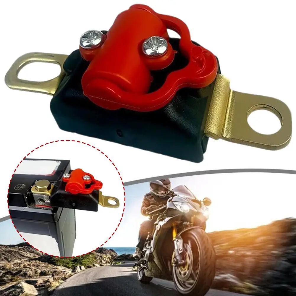 Universal 12V Anti Leakage ATV Battery Disconnect Tool Isolation Breaker for Motorcycle Car Boat RV Truck Prevent Current Loss
