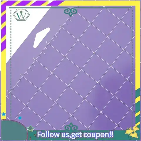 새로운 4개 혼합 색상 PVC 커팅 매트 그리드 커팅 패드 커팅 플로터 패드 교체 액세서리 (크리컷 메이커/카메오 4 용)