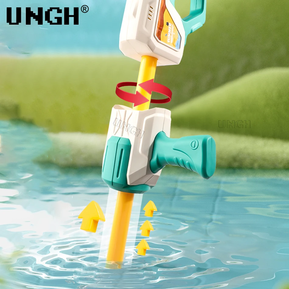 UNGH Summer Water Gun Blaster Shooter Pumping Sprayer Beach Swimming Pools Seaside Toys for Children Boy Adults Water Fight Game