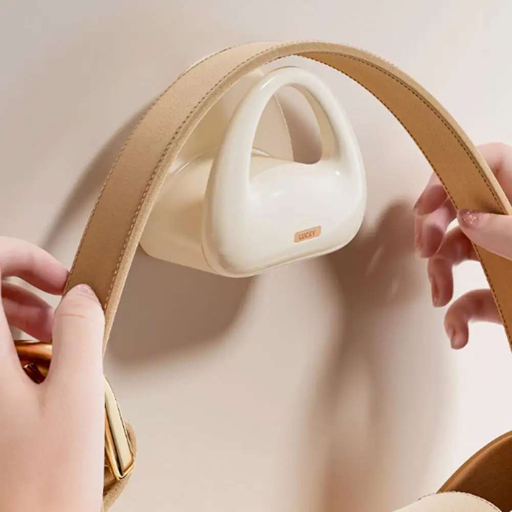 

3Pcs Wall Mounted Wall Hook,Colorful Heavy Duty Removable Holder for Bag Headphone,Small Space-Saving Hanger for Bedroom Door