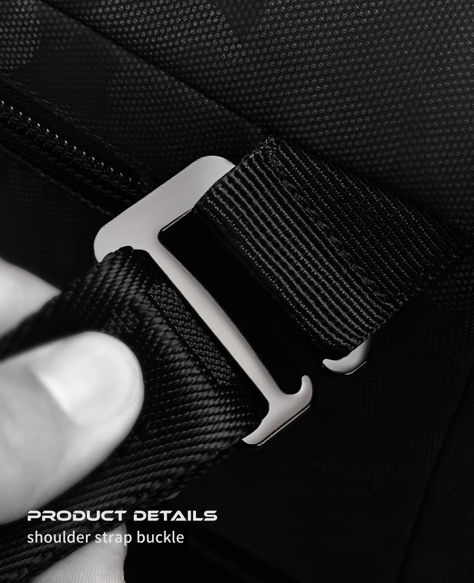 Tigernu Männer Mode Schulter Taschen Für Männer 9,7 11 zoll Ipad Tasche Brust Pack Männer Wasserdichte Große Kapazität Umhängetaschen mini Taschen – Detail 11