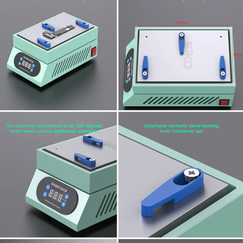 SK-H1 Intelligent PCB Preheating Platform, Heating Table, LCD Middle Frame Removing, BGA Motherboard Reballing  SIKO