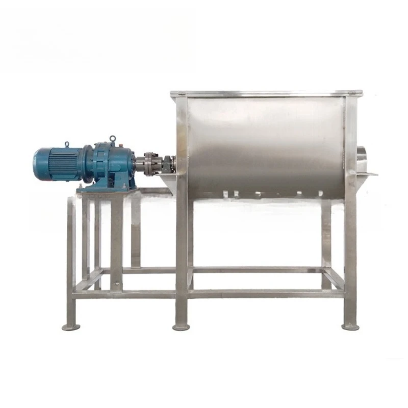 Food Mixing Mixer Stainless Steel Dry Powder Horizontal Mixer