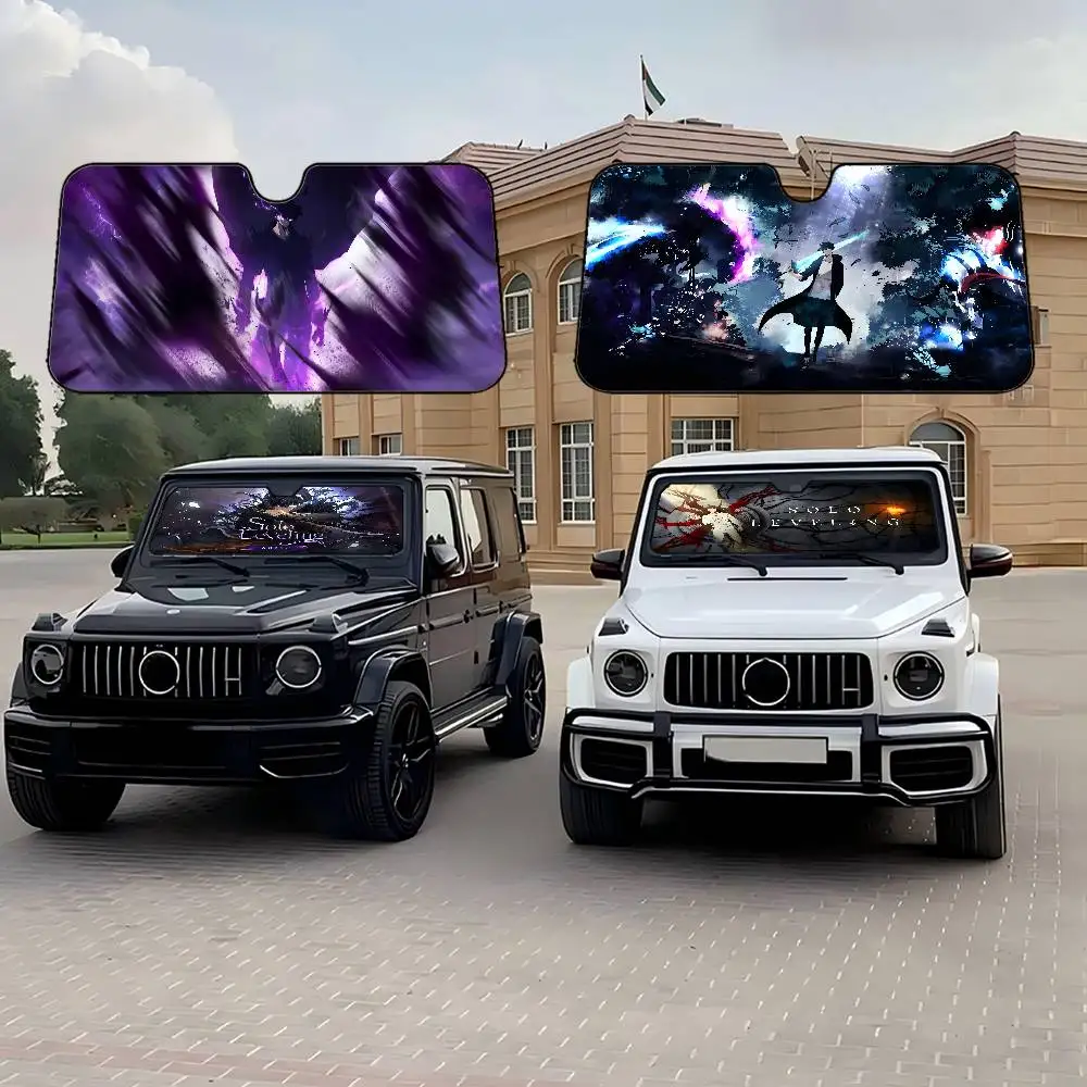 

S-Solo выравнивающий автомобильный солнцезащитный козырек на лобовое стекло, складной милый забавный солнцезащитный козырек от Vincent для автомобиля, грузовика, внедорожника, блоки