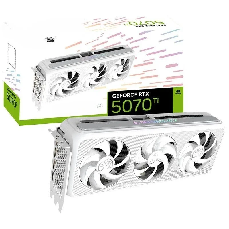 RTX5070Ti X3W16G placa gráfica computador indie jogo AI renderização