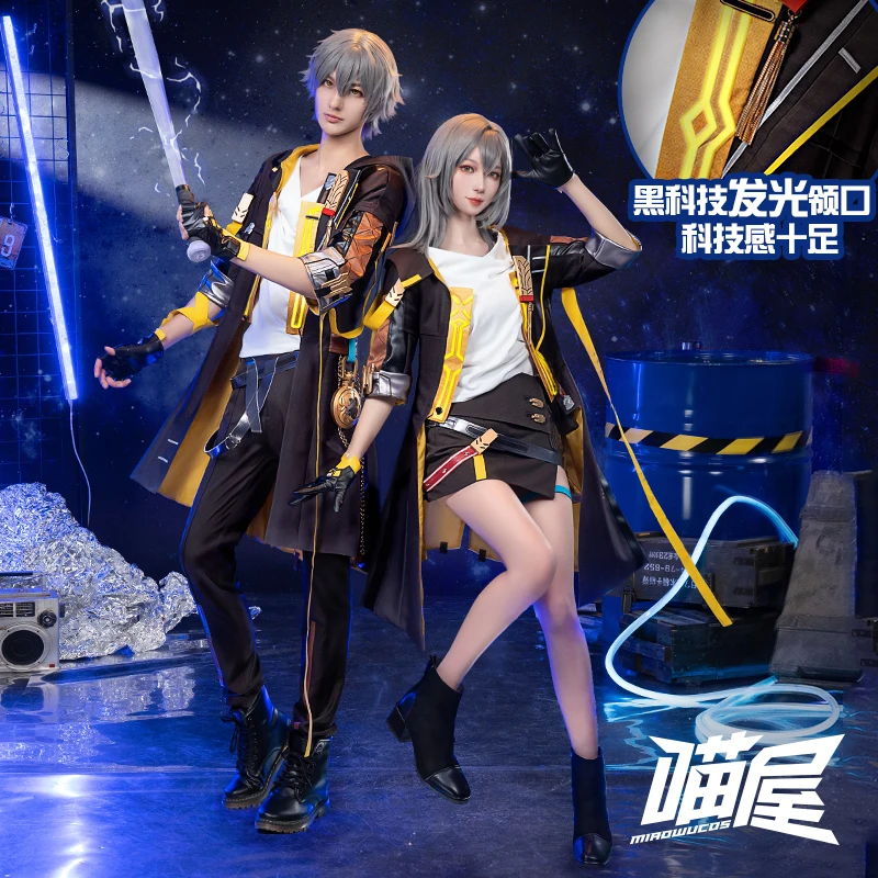 Trailblazer Uniforms Cosplay Costumes Game Honkai Star Rail Cos Anime Women and ManRole Play Clothing for 2023 Sizes S-XL New