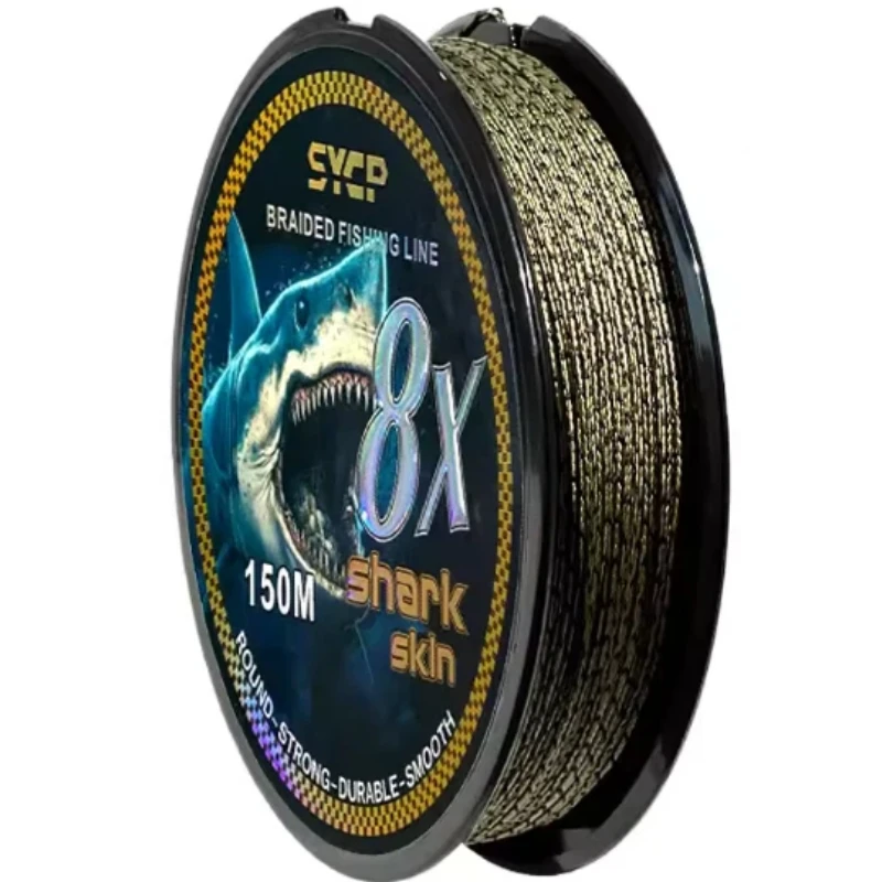 

150m 8 Strands Braided PE Line Ultra Smooth Low Stretch Invisible Spotted Lure Line Black Pit Long Casting Fishing Line Pesca