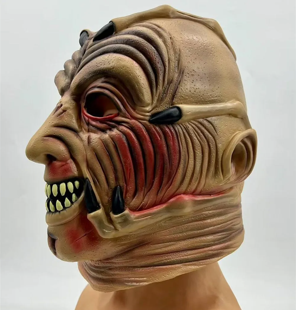 Gruselige Maske Halloween Horror Zombie-Maske Halloween-Kostüm Cosplay-Requisiten – Detail 3