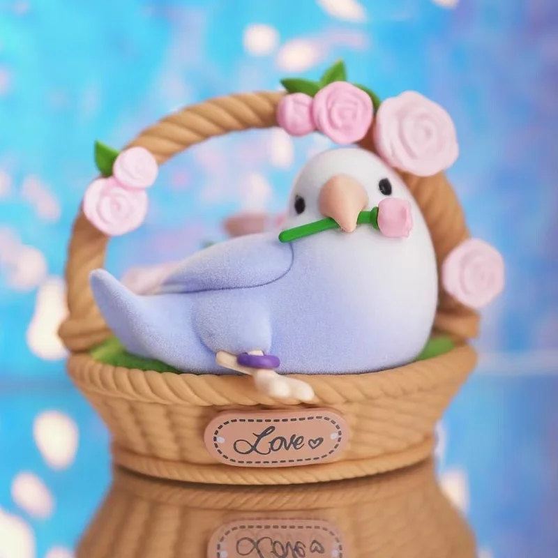 Genuine Plzdot Small Bird Taro Balls Blind Box Contemporary Social Third Shot Doll Animal Phenomenon Play Furniture Display