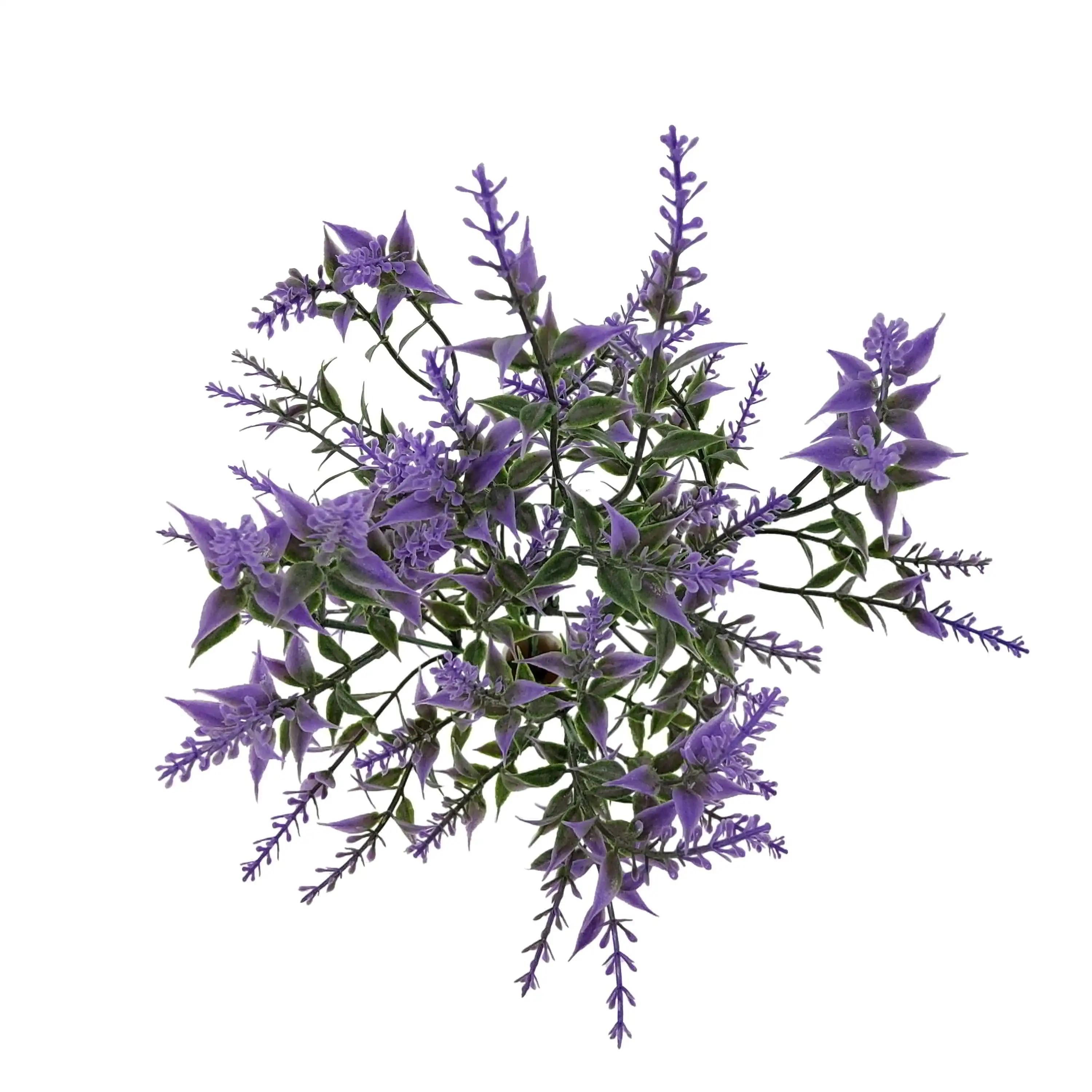 Indoor Artificial Flower Lavender Pick, Purple Color, Assembled Height 13.5"
