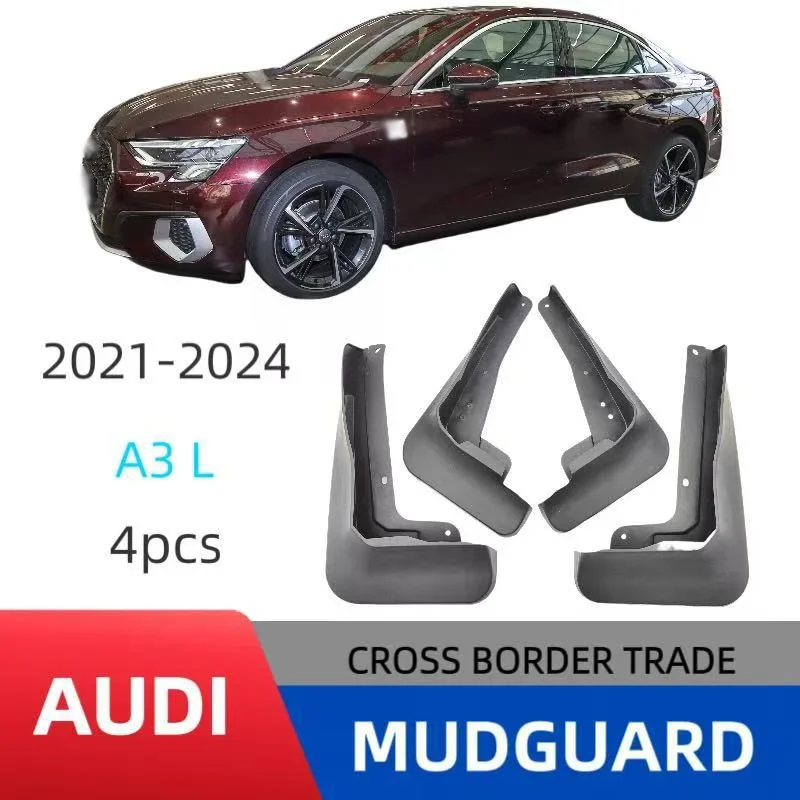 

Car mudguard is Suitable for Audi A3 Regular 2021-2024 sedan regular version fender skincar fendermud flaps