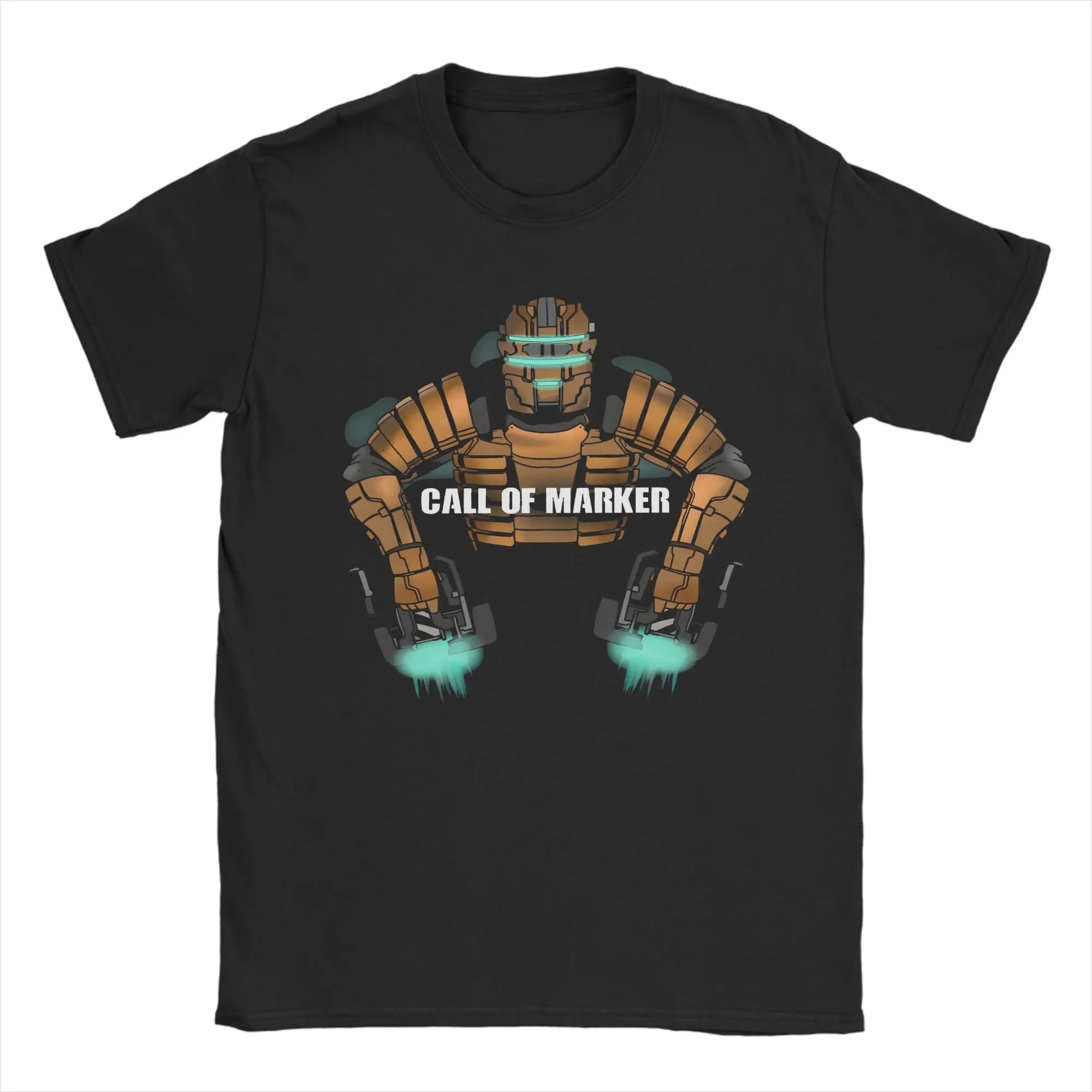 Dead Space Call of the Marker  T Shirts 100% Cotton Vintage T-Shirts Round Neck  Tee Shirt Short Sleeve Clothes Gift Idea