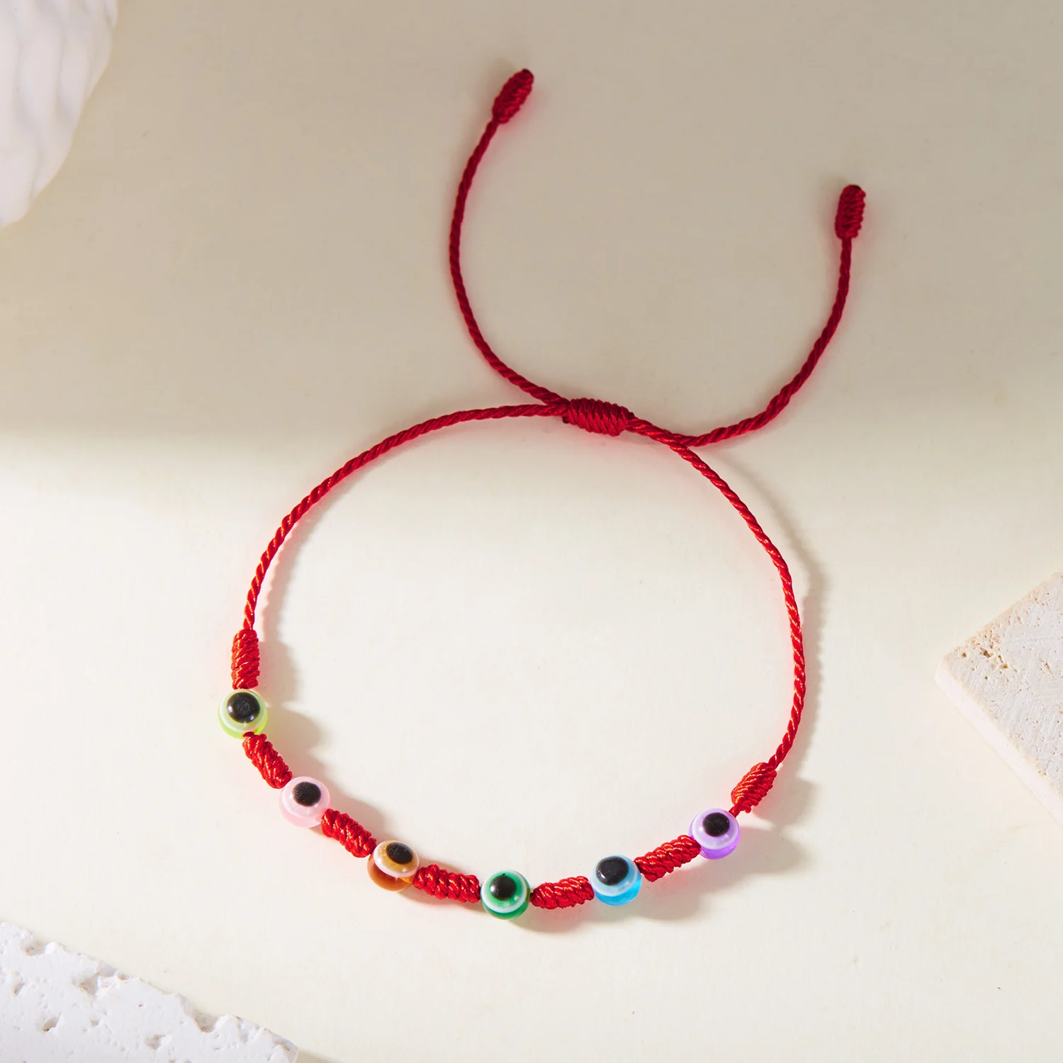 Neues Design 10 Stil Glück rotes Seil blau bösen Blick Armbänder für Frauen handgemachte geflochtene Paar Armbänder Amulett Freundschaft Schmuck – Detail 24