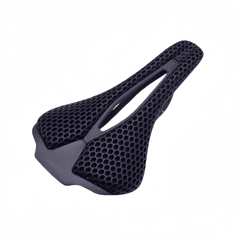 

Ultralight MTB Gravel Road Bike 3D Printed saddle carbon fiber material Bicycle Saddle Comfortable breathable seat cushion