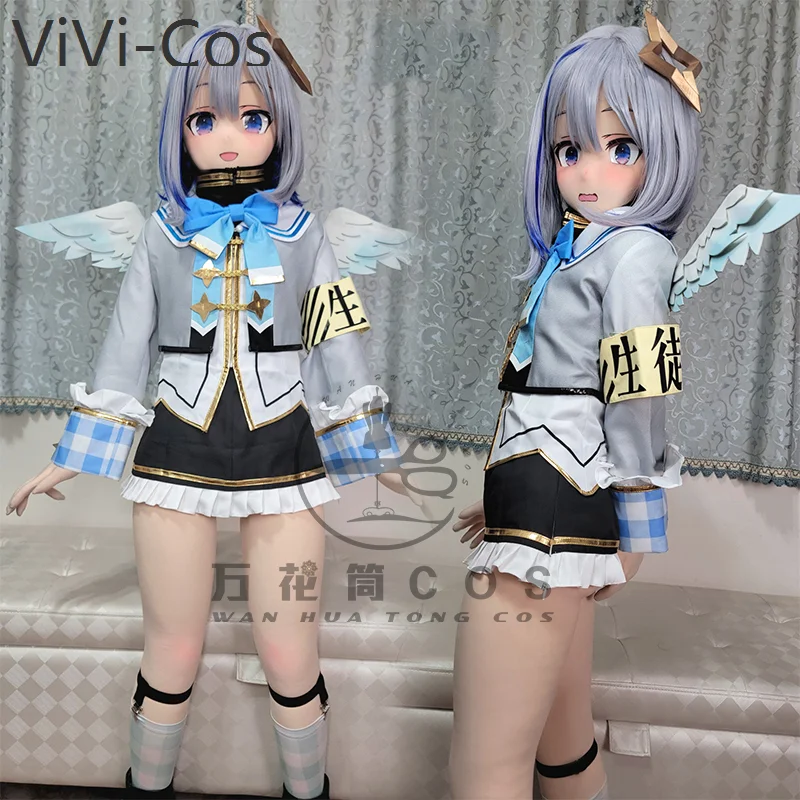 Vtuber Amane Kanata Hololive Customize Mufti Cosplay Costume Cos Game Anime Party Uniform Hallowen Play Role Clothes Clothing