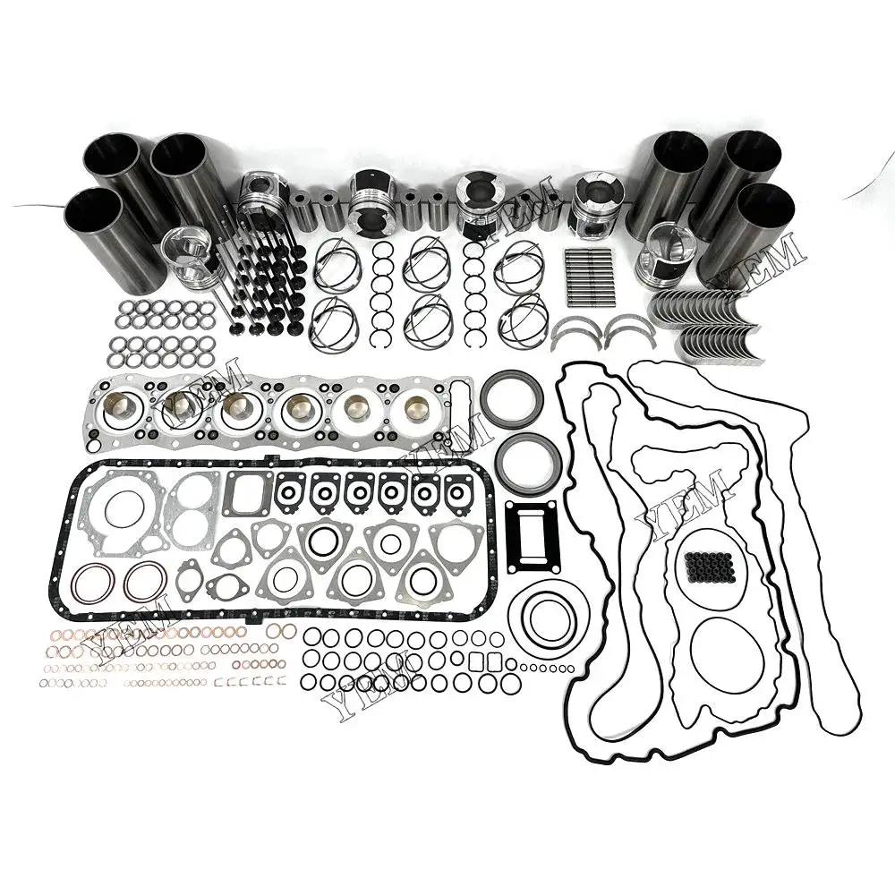 

New Overhaul Rebuild Kit With Gasket Set Bearing-Valve Train For Isuzu 6UZ1 engine spare parts