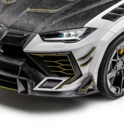 1 Pair Carbon Fiber Front Lip Spoiler for URUS MSY Style Performance Body Kits