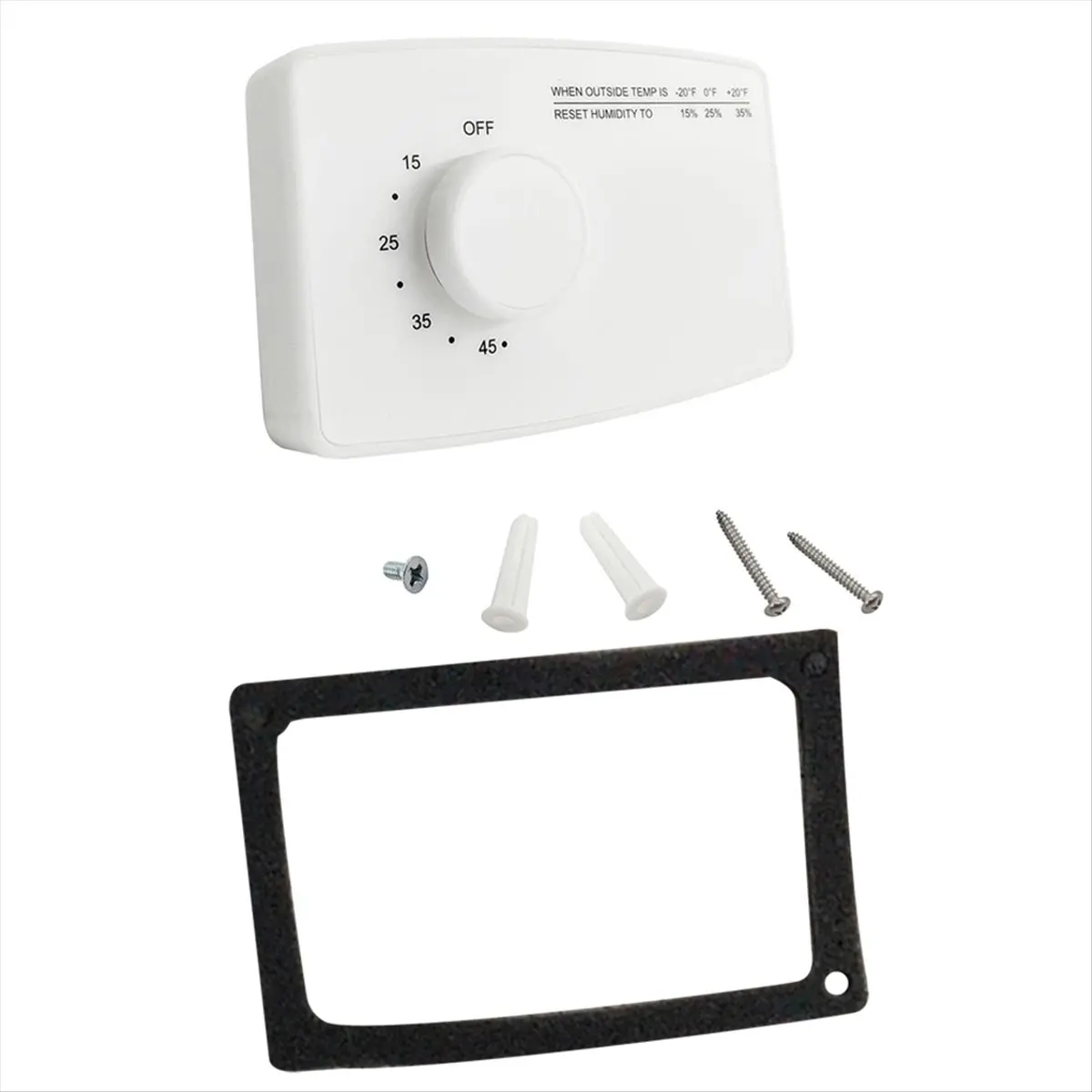 A04V 4655 Digital Control Humidistat Control Switch for Whole-House Duct or Wall Mounted Humidifier Control Humidistat 110v