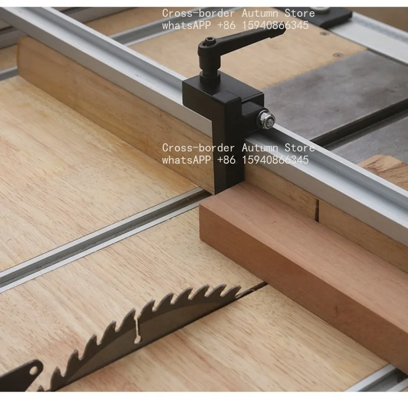 New, chute, modification, limit, woodworking tools, slider T-slot, aluminum DIY flip-chip household tools