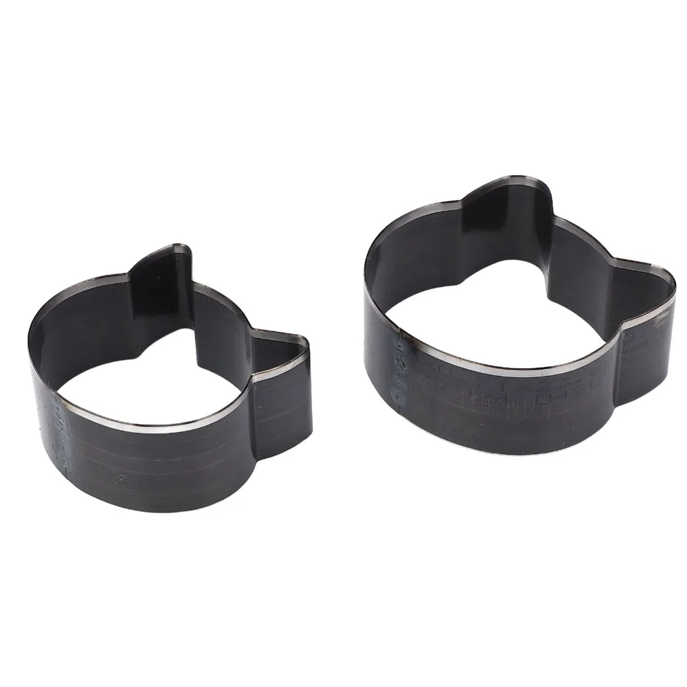 

2PCS Alloy Steel Leather Cutting Die 57x57x23mm & 50x50x23mm Manual Animal Shape Leather Die Hollow Punch Tool