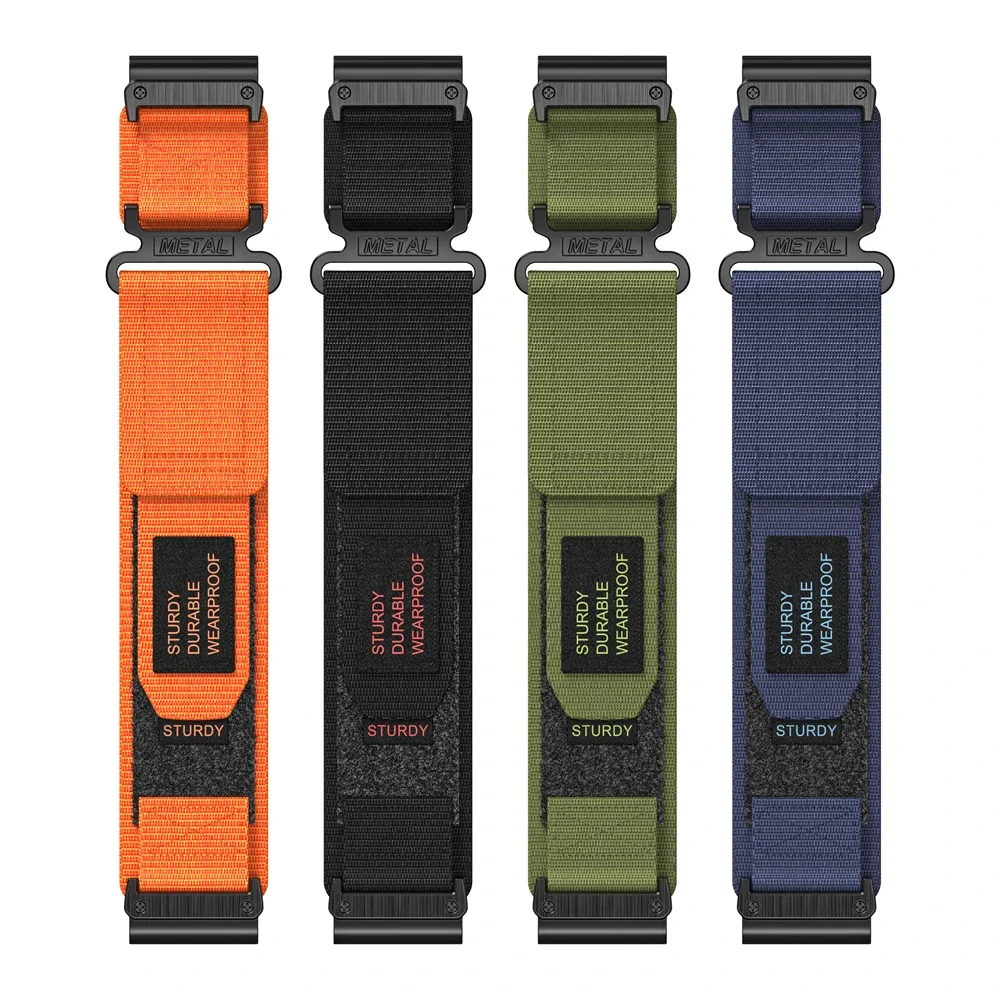 퀵핏 나일론 스트랩, Garmin Forerunner 965 955 945 스포츠 팔찌, S70 S62 S60 Instinct 2 밴드 액세서리, 22mm 26mm