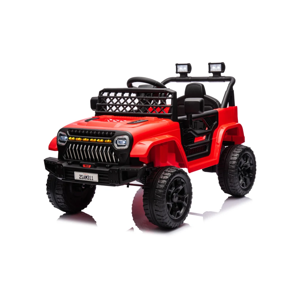 24v with Remote Control, Power Start Switch, Light Control Switch, Colorful Flashing Lights, Forward and Backward, Music