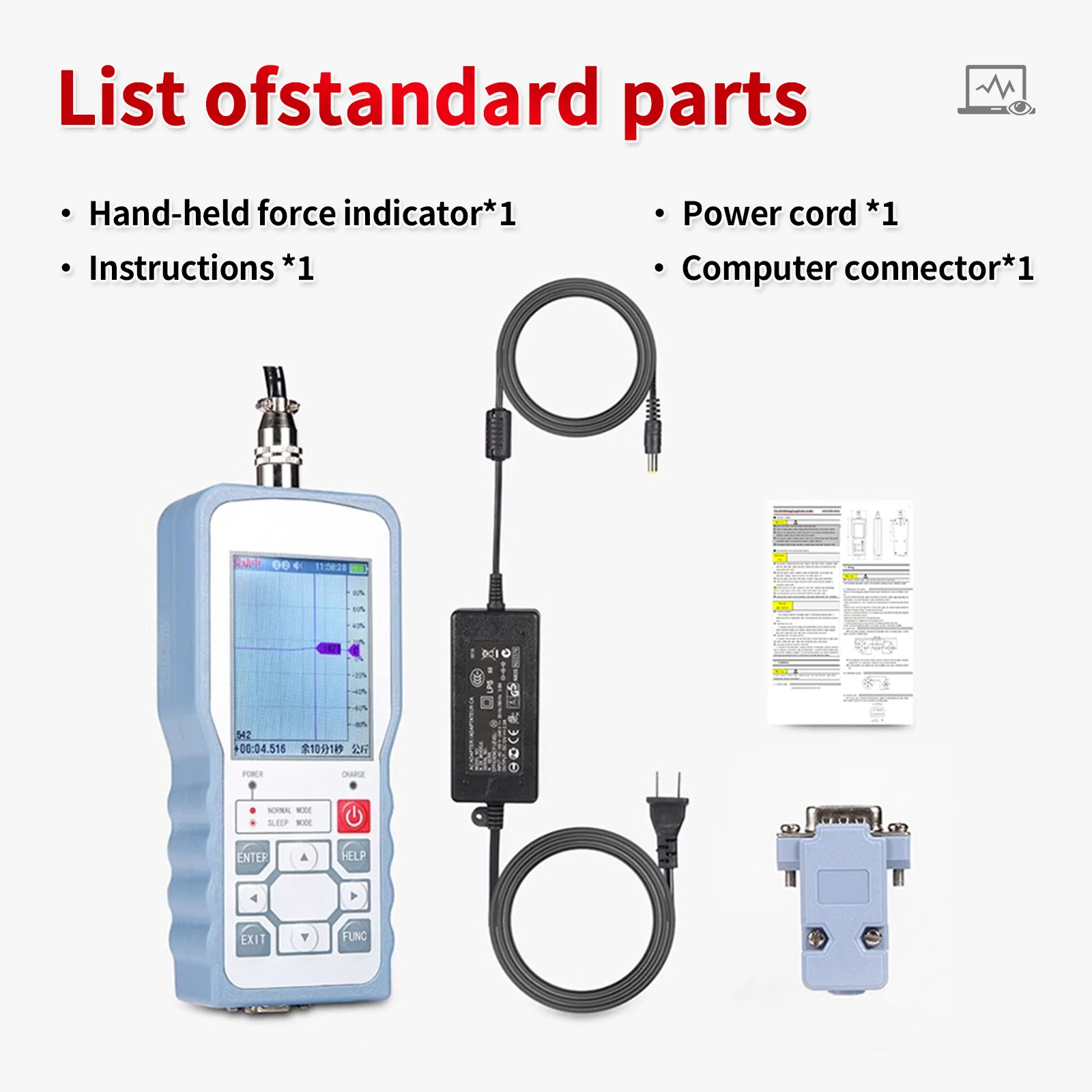 Sensore cella di carico a micro colonna, pressione di prova e forza di compressione per bilancia elettronica, misurazione dinamica RS232,5 kg 10 kg 20 kg