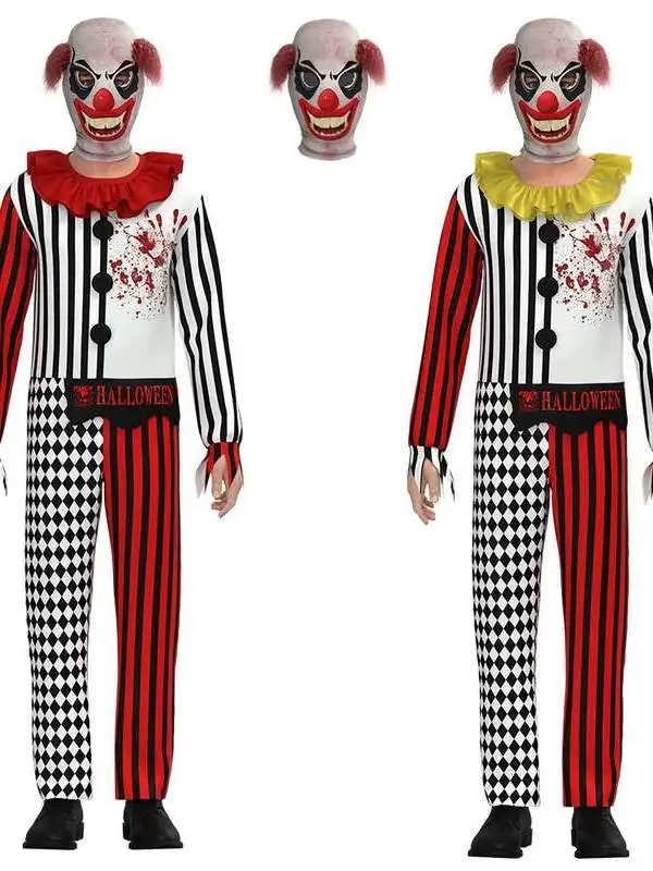 

Halloween Clown Cosplay Children's Jumpsuit Set One-Piece Suit Costume for Kids Chinese Manufacturer Autumn Season