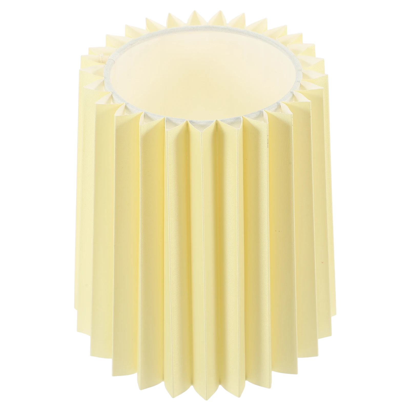 

Lampshade Replacement Barrel Cloth Light Cover For Wall Desk Ceiling Lamp Vintage Wrinkle Shade Home Hotel Decoration Soft Light