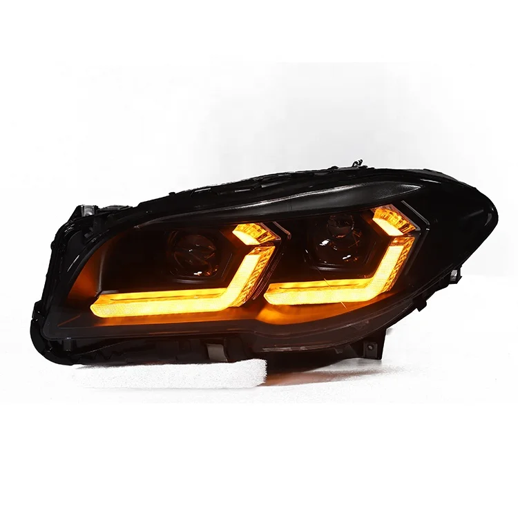 Automotive Headlights Light Emitting Diode Headlights Factory Sales 5 Series F10 F18 523I 525D 530I 2010-2017