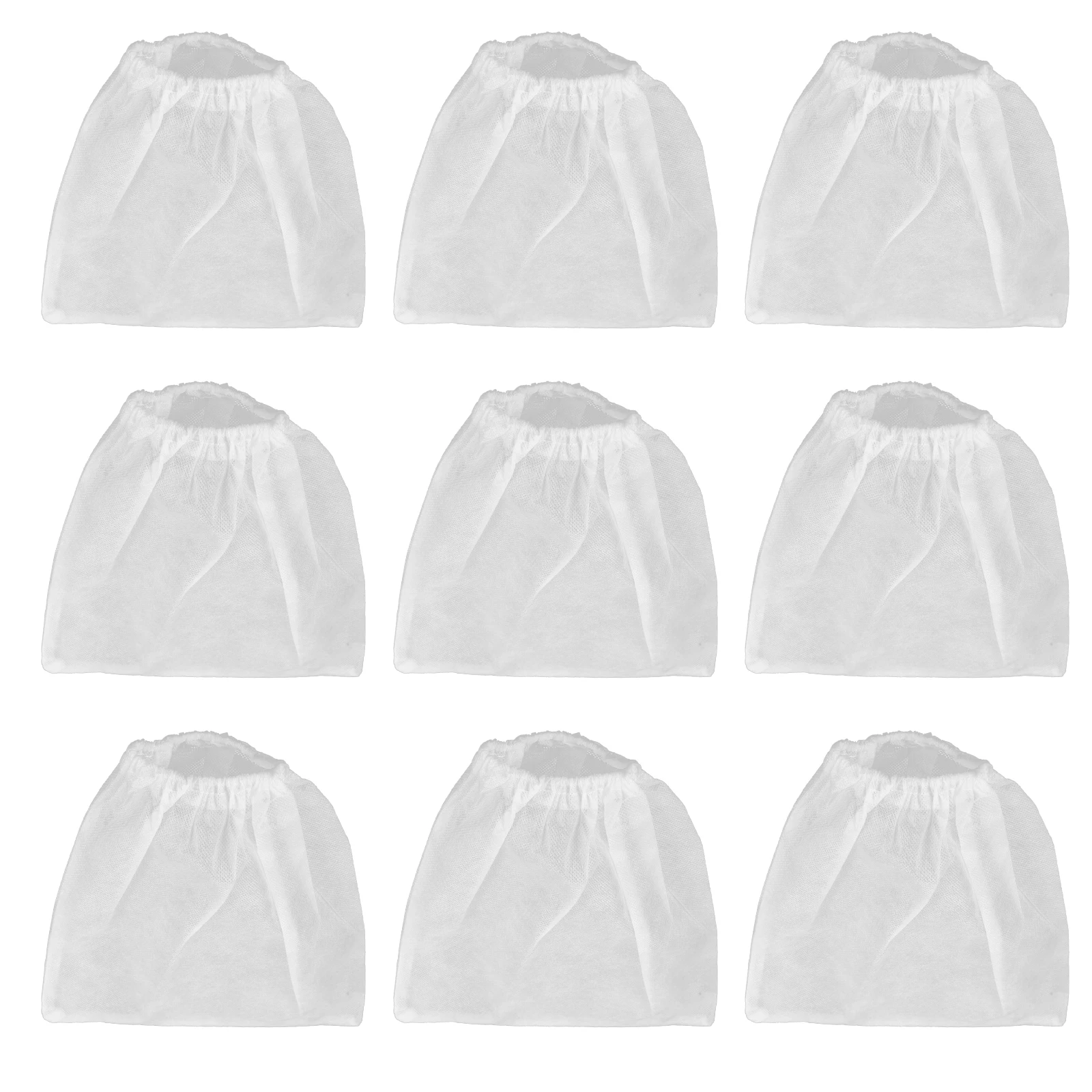 10 個の交換用集塵バッグ爪用コンパクトダストクリーナーバッグマニキュアツール用ネイルアートサプライポーチ