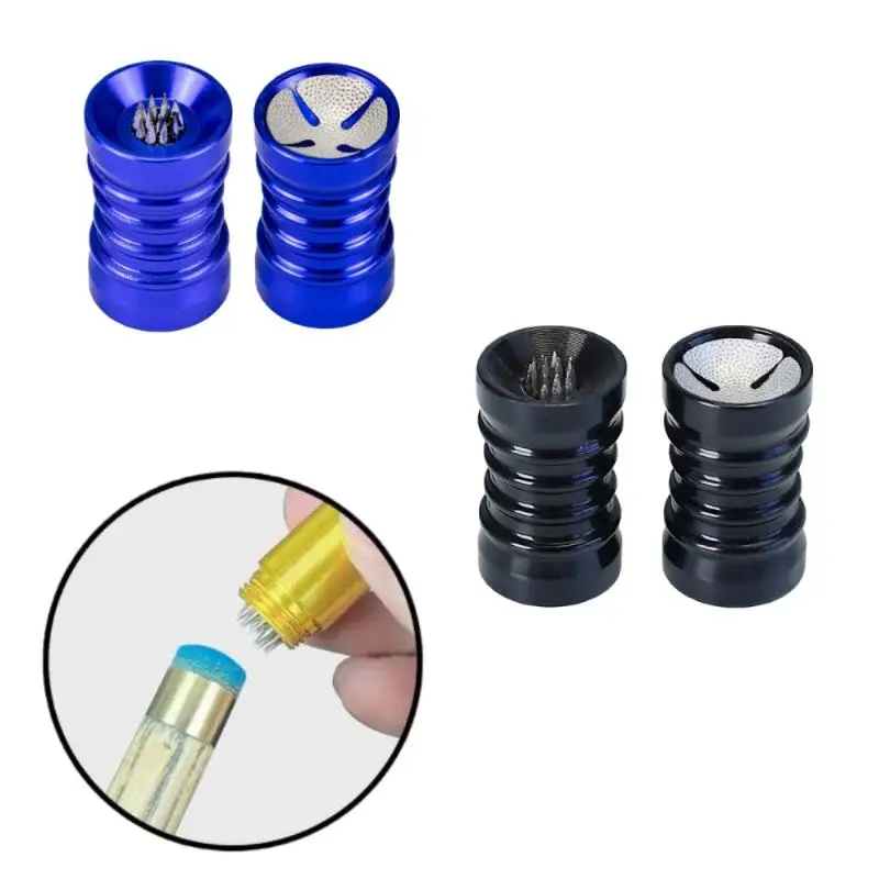 1Pcs Multi Functional Shaper Tapper 2in1 Billiard Cue Tip Tool Aluminum Alloy Blue Gold Red Black Perfect Cue Performance