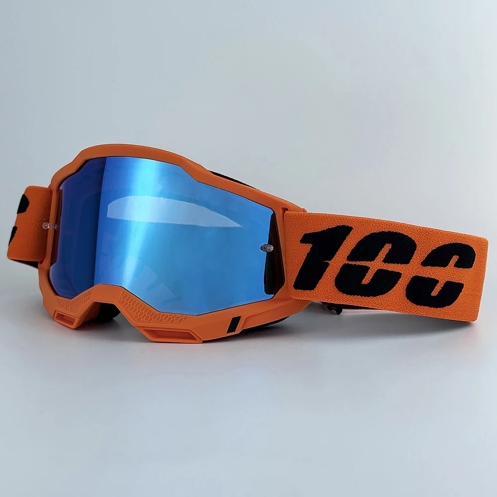 100 نظارات للدراجات النارية نظارات موتوكروس خوذة MX موتو الترابية دراجة ATV التزلج الرياضة في الهواء الطلق الزجاج سكوتر Googles قناع #4