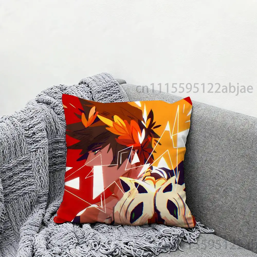 H-Hades Z-Zagreus Throw Pillow Case 50x50cm DIY Square Pillowcase Square Office Cushion Cover