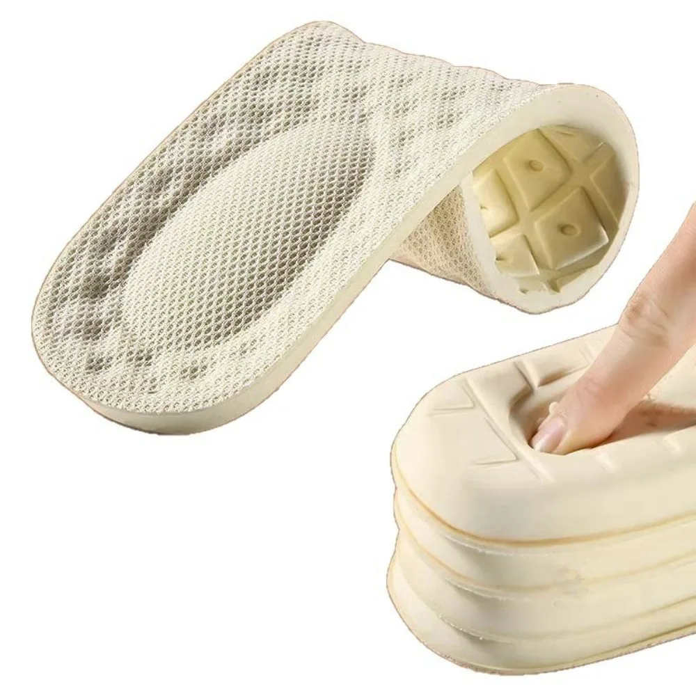 نعال داخلية من اللاتكس - مريحة للجنسين ماصة للعرق ومقاومة للرائحة، فائقة النعومة لتخفيف الآلام ومضادة للتعب لممتص الصدمات الرياضي #5