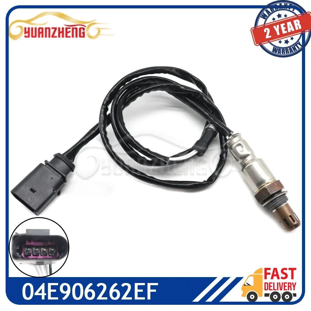 New Downstream Air Fuel Ratio Lambda O2 Oxygen Sensor 04E906262EF Fits For Volkswagen 1.4L 16-18 AUDI A3 Sportback 8VA 8VF 18