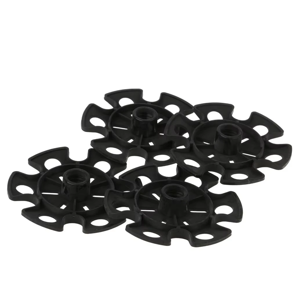 4Pcs Replacement Rubber Trekking Pole Snow Basket Caps Accessories Kit image 2