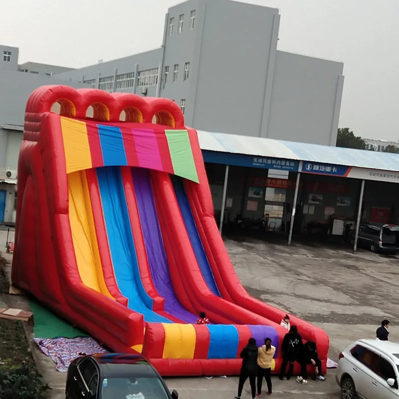 Colorful PVC Giant slides Inflatable Slide