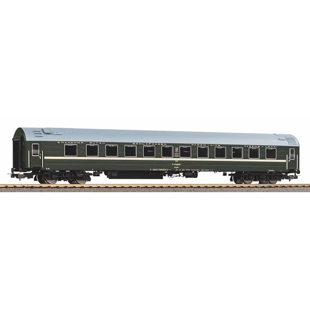 PIKO HO 1/87 SZD Train Model 58556 Coach WLABm IV Russian State Railways Fourth Generation Train Model Toy