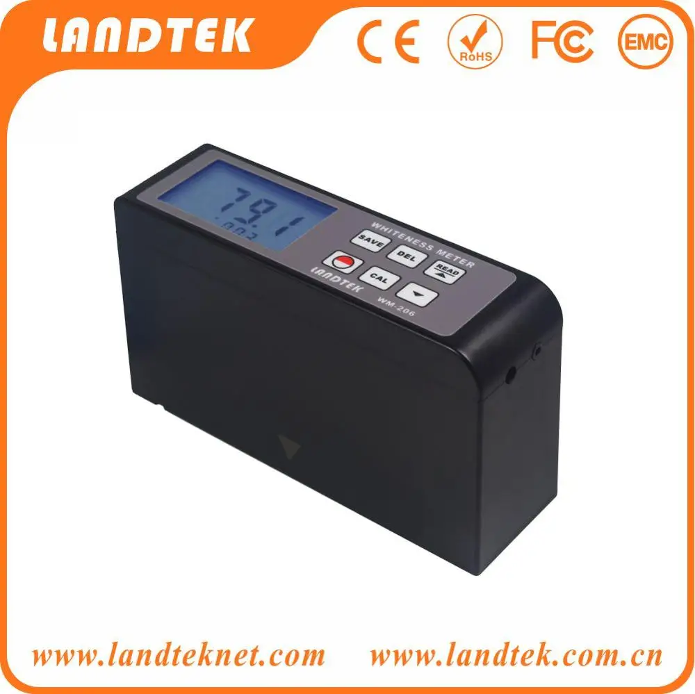 LANDTEK Digital White ness Tester & Digital White ness Meter & Reis White ness Meter WM-206