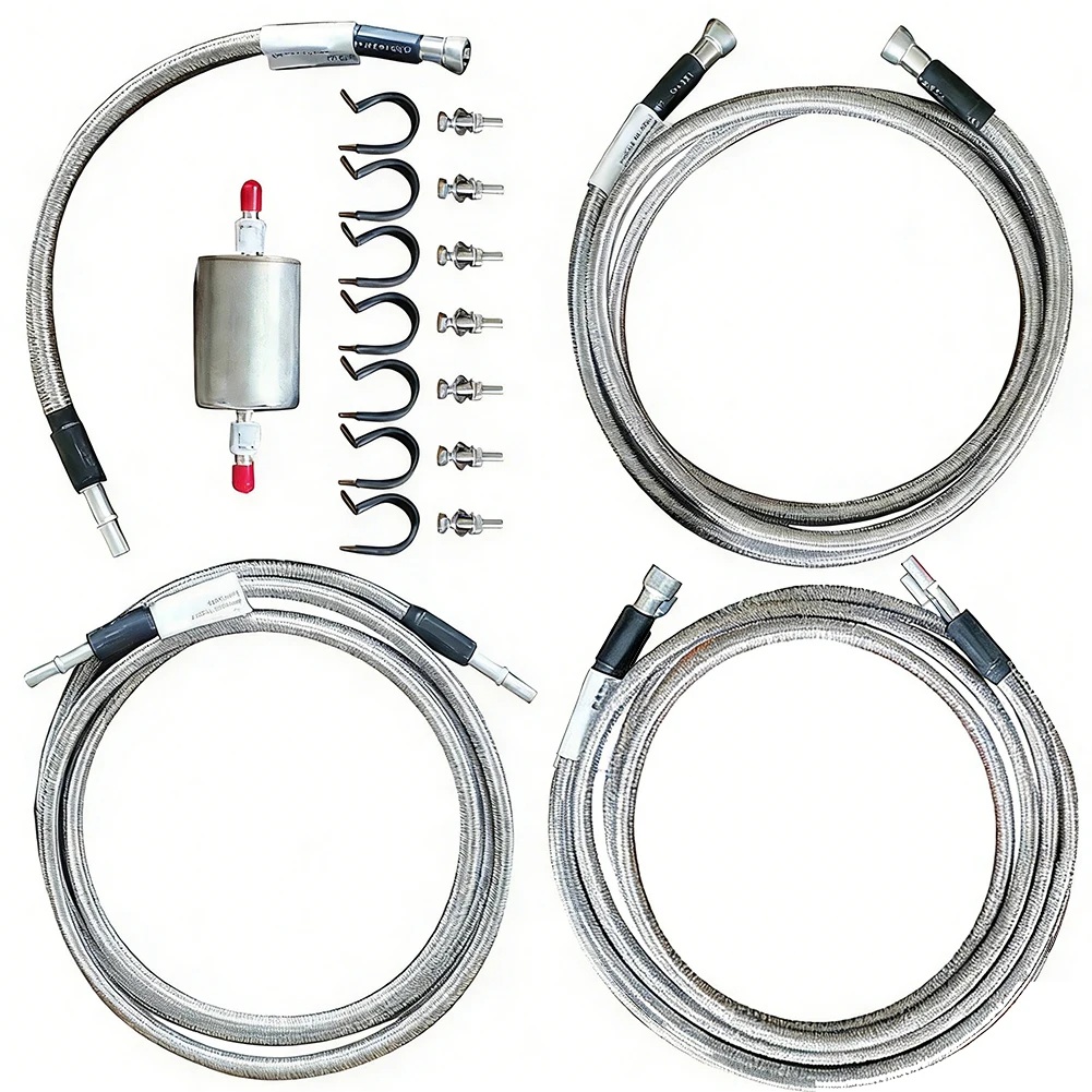 

Metal 1Braided Fuel Line 819-840, 15043857 For Chevrolet For Silverado And For GMC For Sierra 1500 2500 HD 3500