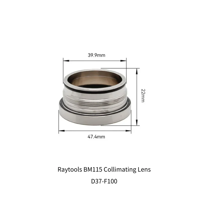 Raysoar lensa fokus perakitan kolcocok, D30 F125 F100 F150 F200 untuk Raytools BT240S BM115 kepala pemotong Laser