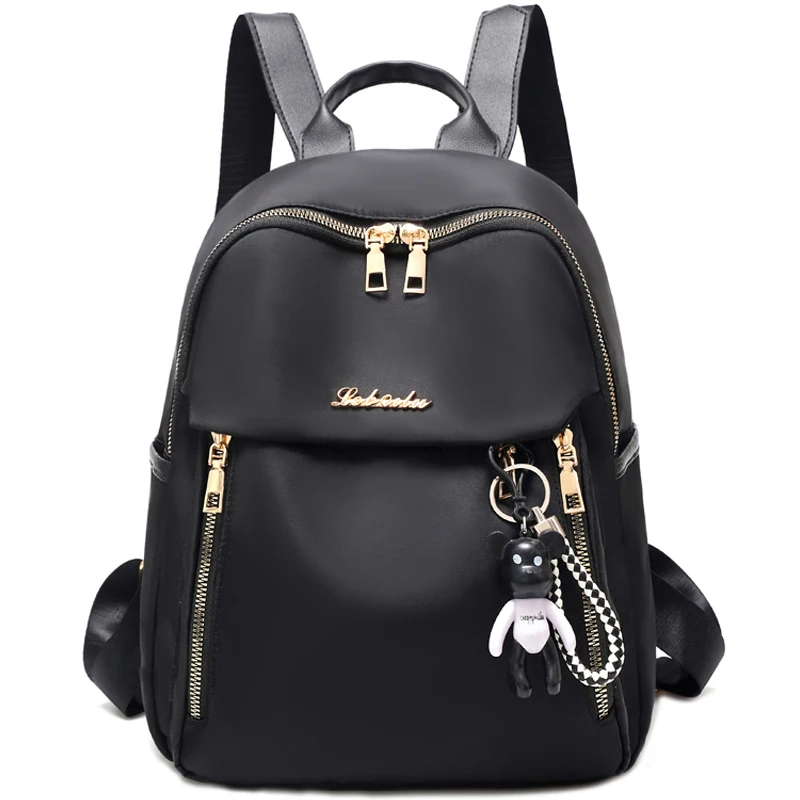 

Splash Proof Backpack Luxury Women's Brand Designer Backpacks Large Capacity Girl Travel Schoolbag Sac A Dos Mochilas School Bag