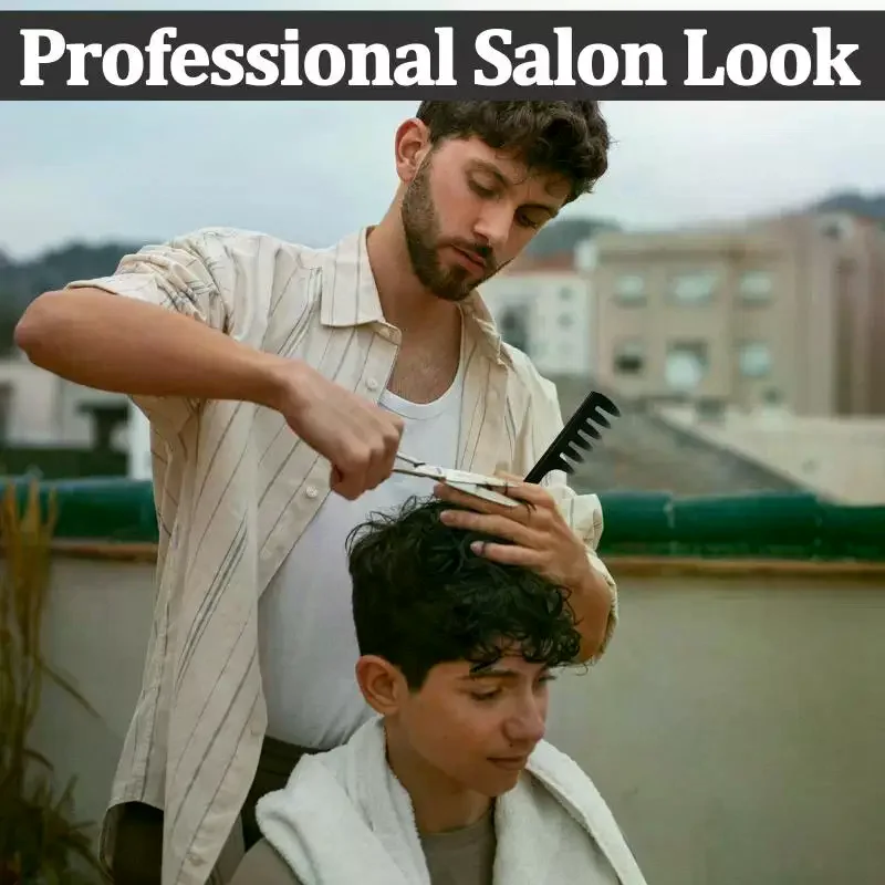 3/4Pcs Styling Comb Set For Men Hair Styling - Wide Tooth Comb Hair Pick Texture Comb Slicked-back Undercut Anti Static Comb