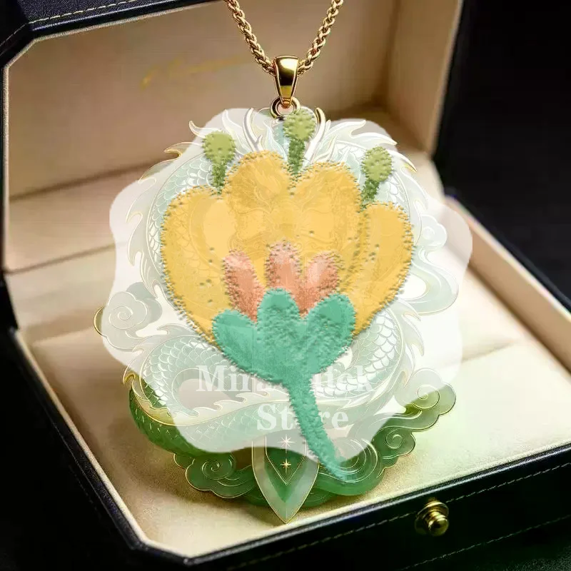 Dragon Pendant with Glossy Gold Accents Exquisite Artistic Carving Fashion Jewelry for Daily Wear Date Night Wear